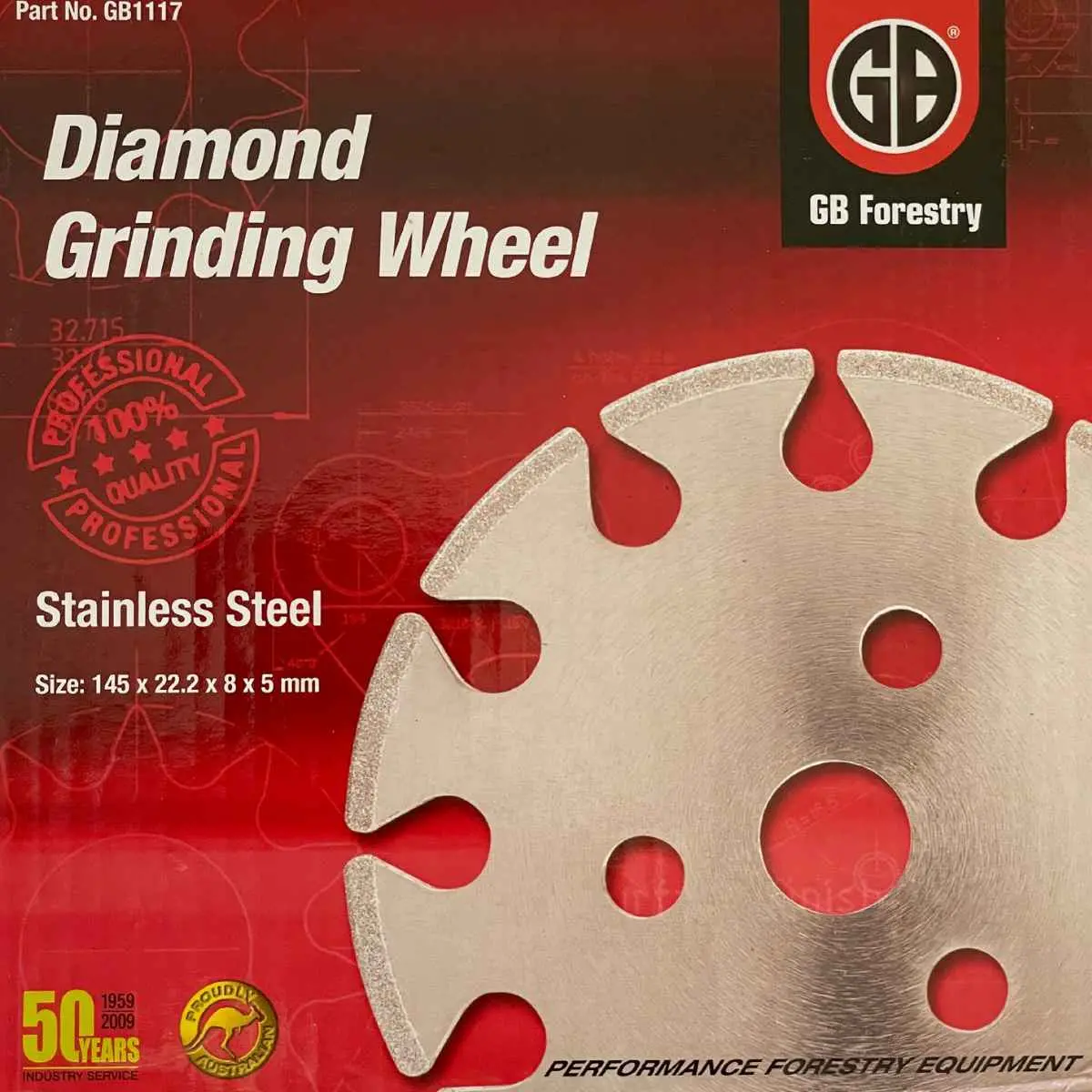 Diamond Sharpening Disc Gb 3/4" Harvester Chain 2