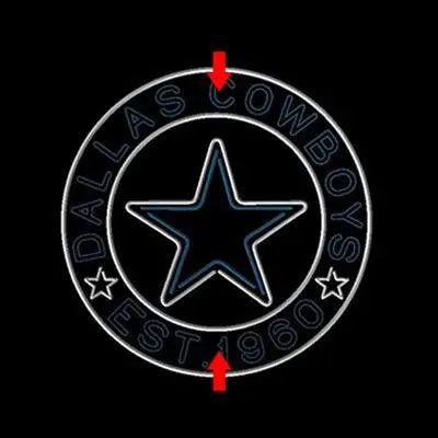 Personalized Custom Dallas Cowboys Neon-Like Led Sign -Personalized Gift 14