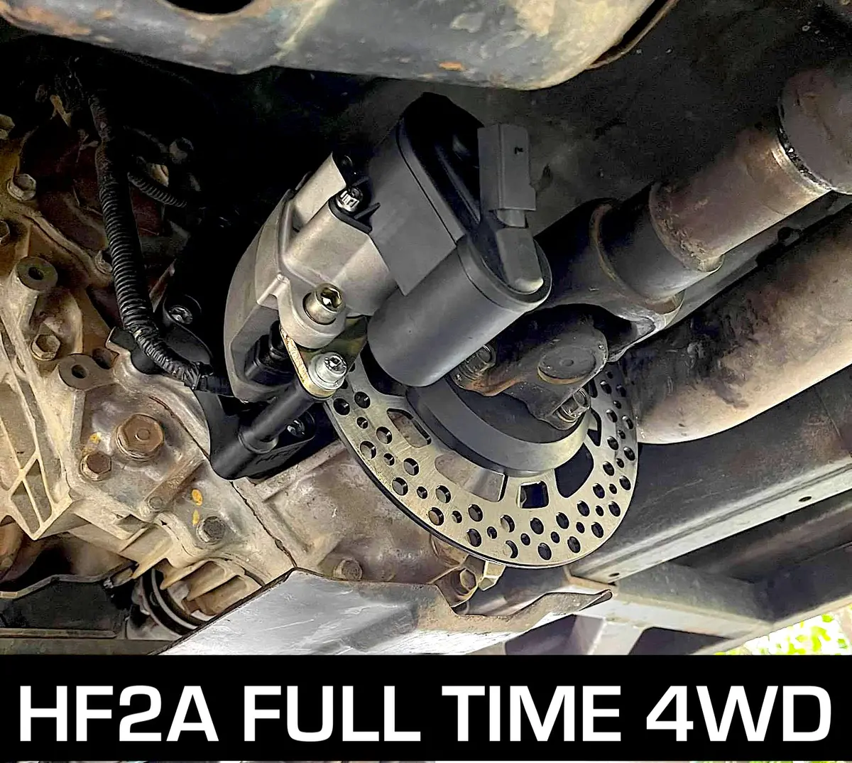 Toyota Landcruiser - Hf2a Full Time 4Wd - Electric Transfer Case Handbrake Kit (Epb) 1