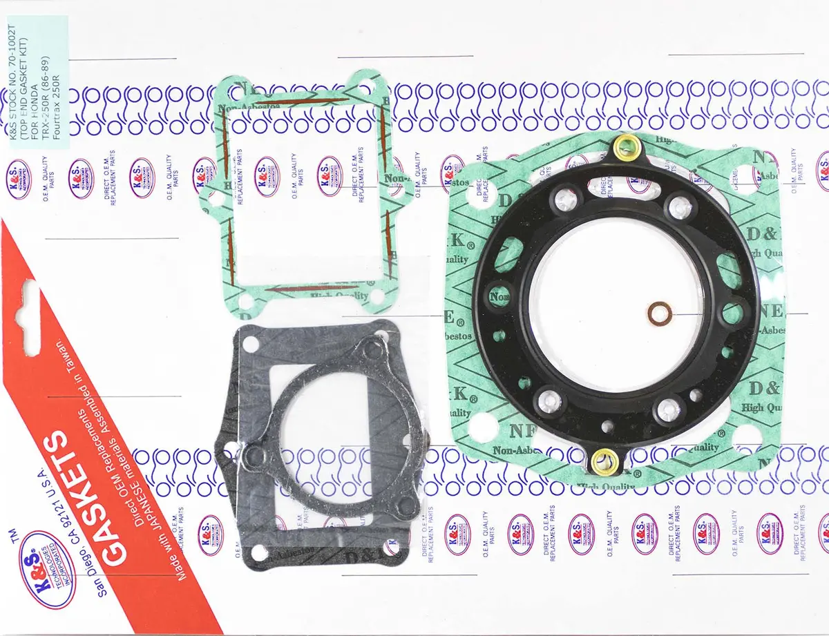 K&S Atv Top End Gasket Kit Trx-250R (86-89)  | 70-1002T 1