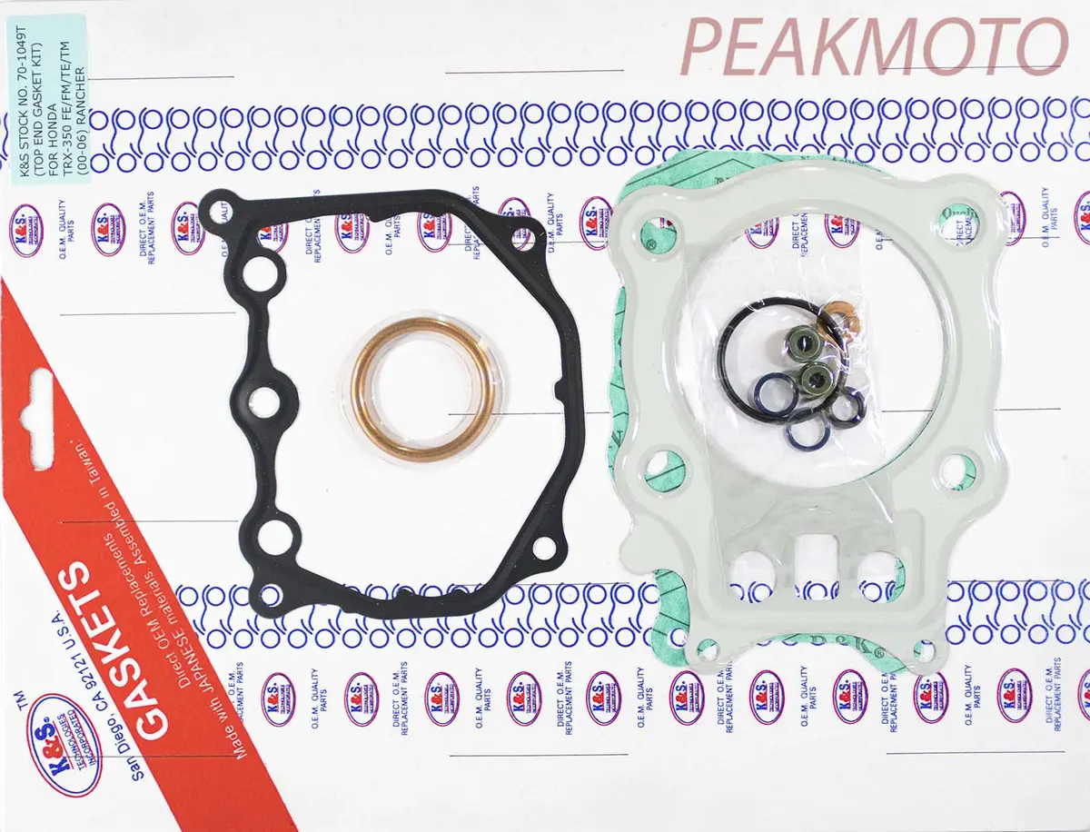 K&S Atv Top End Gasket Kit Trx-350 (00-06)  | 70-1049T 1