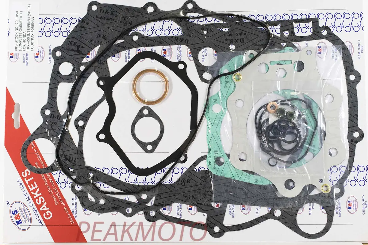 K&S Atv Complete Gasket Kit Trx-450 (98-01) | 70-1050 1