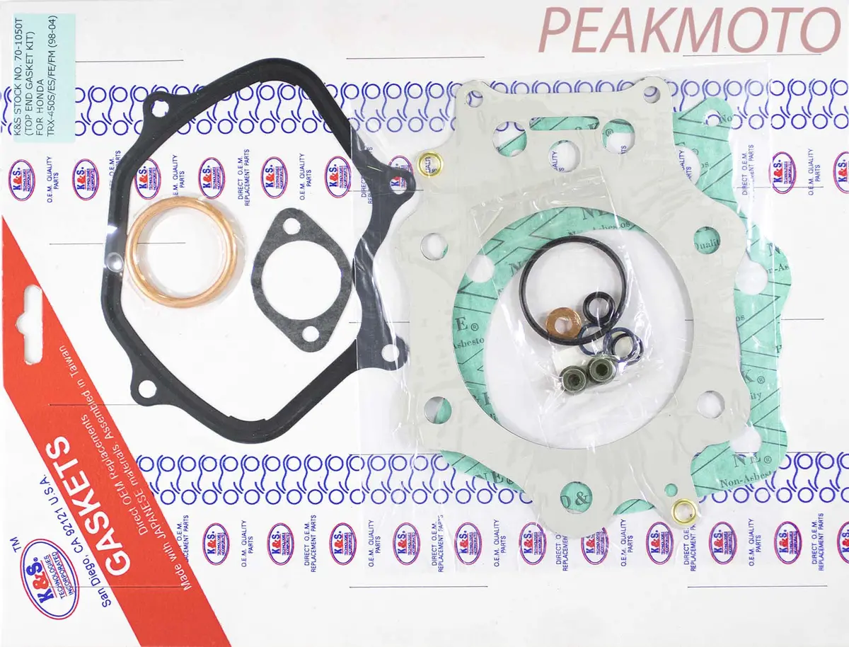 K&S Atv Top End Gasket Kit Trx-450 (98-01)  | 70-1050T 1