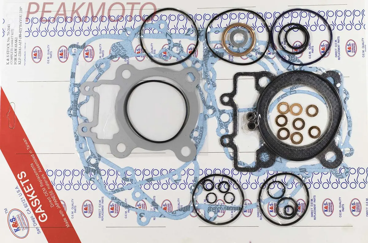 K&S Atv Complete Gasket Kit Klf-220A (88-02)  | 70-2041 1