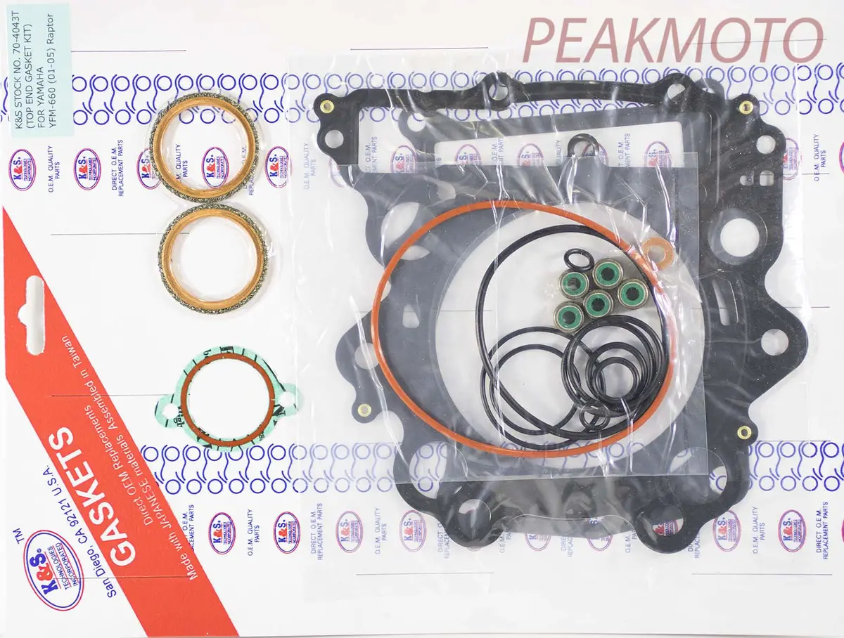 K&S Atv Top End Gasket Kit Yfm-660 (01-05)  | 70-4043T 1