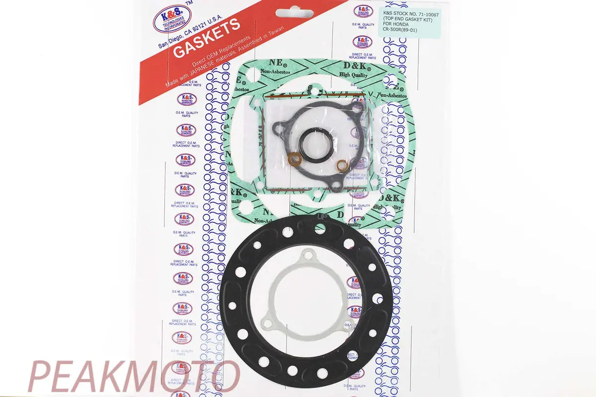 K&S Off-Road Top End Gasket Cr-500R (89-01)  | 71-1006T 1