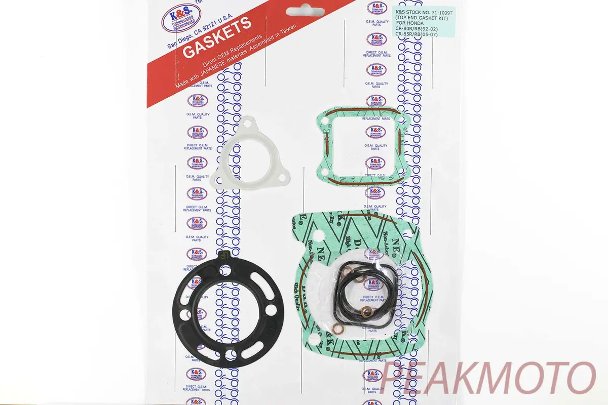 K&S Off-Road Top End Gasket Cr-80/85R/Rb  | 71-1009T 1