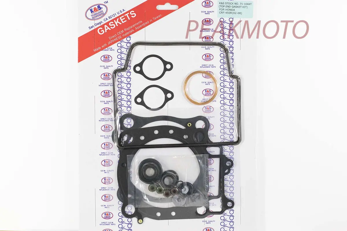 K&S Off-Road Top End Gasket Crf-450R 02-08  | 71-1044T 1