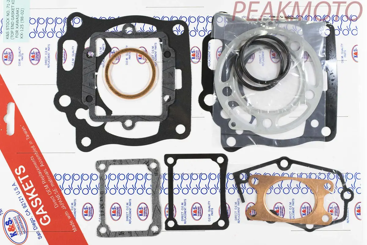 K&S Off-Road Top End Gasket Kx-125 (98-00)  | 71-2002T 1
