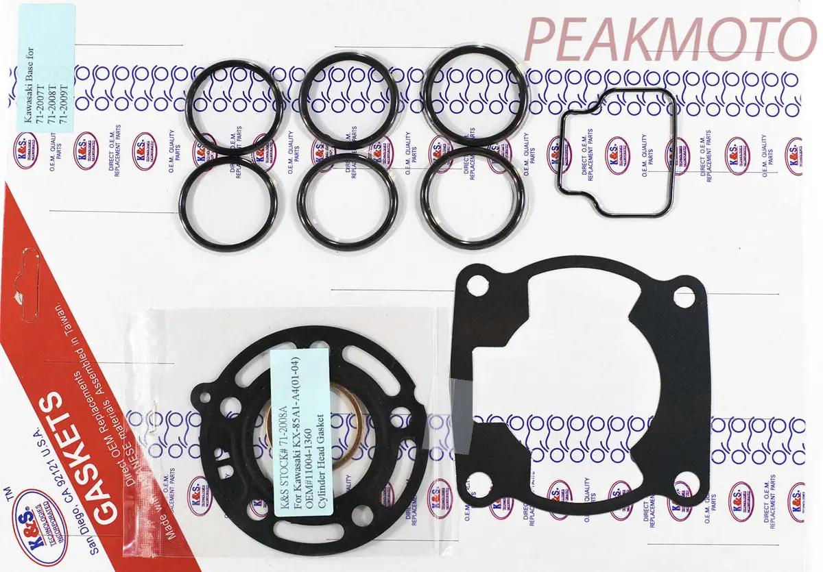 K&S Off-Road Top End Gasket Kx-85 (01-12)  | 71-2008T 1