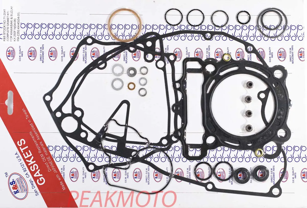 K&S Off-Road Complete Gasket Kx/Kxf/Rmz-250  | 71-2041 1