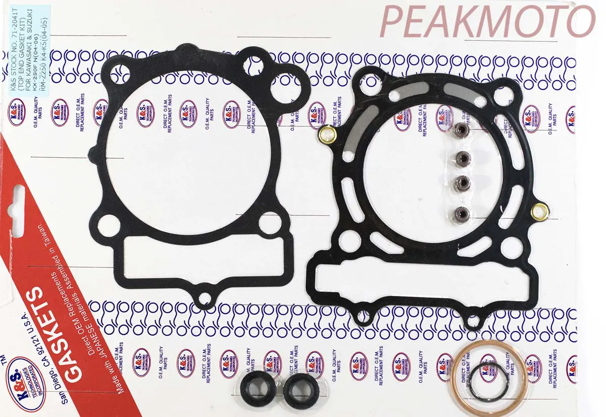 K&S Off-Road Top End Gasket Kx/Kxf/Rmz-250  | 71-2041T 1