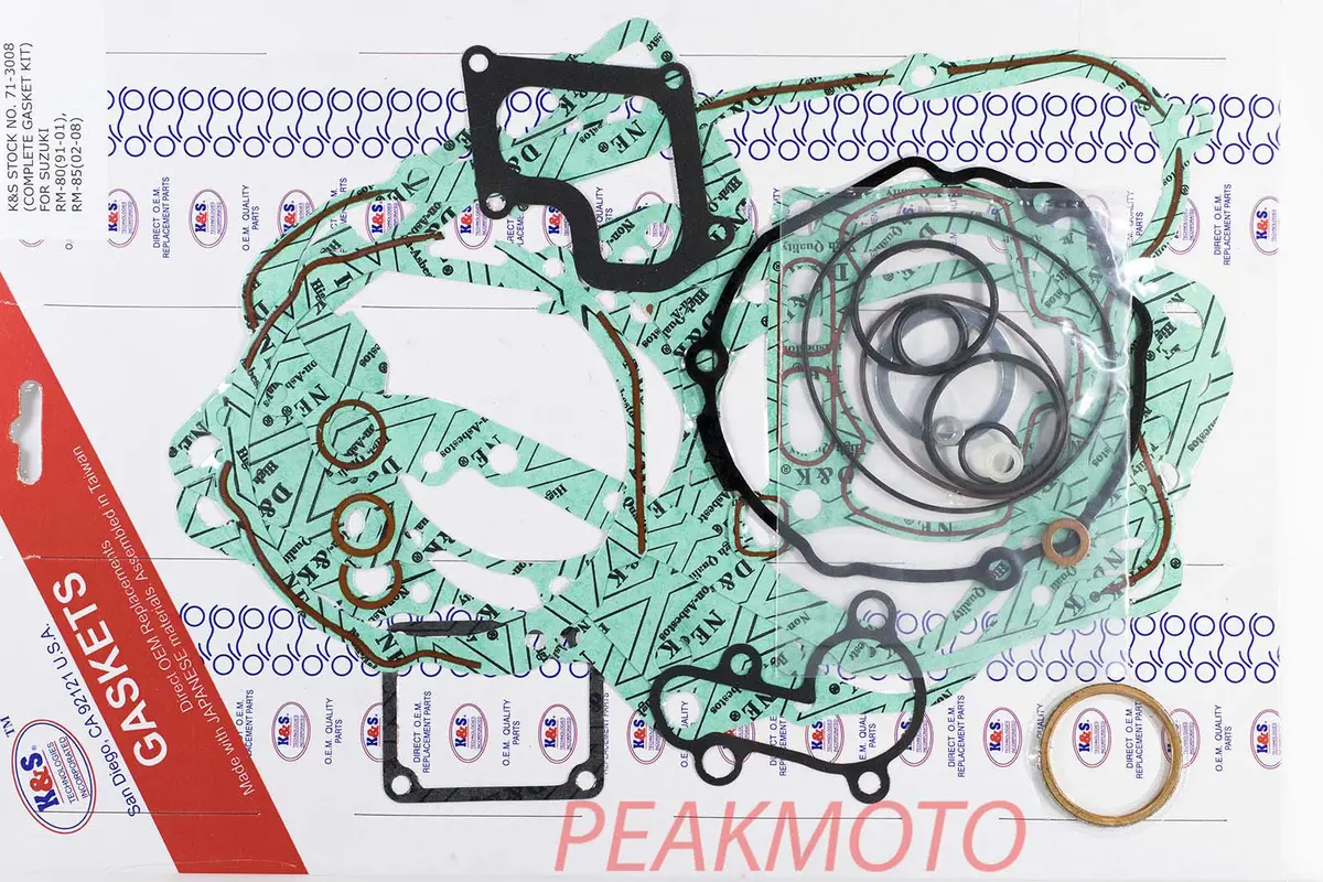 K&S Off-Road Complete Gasket Rm-80/Rm-85  | 71-3008 1