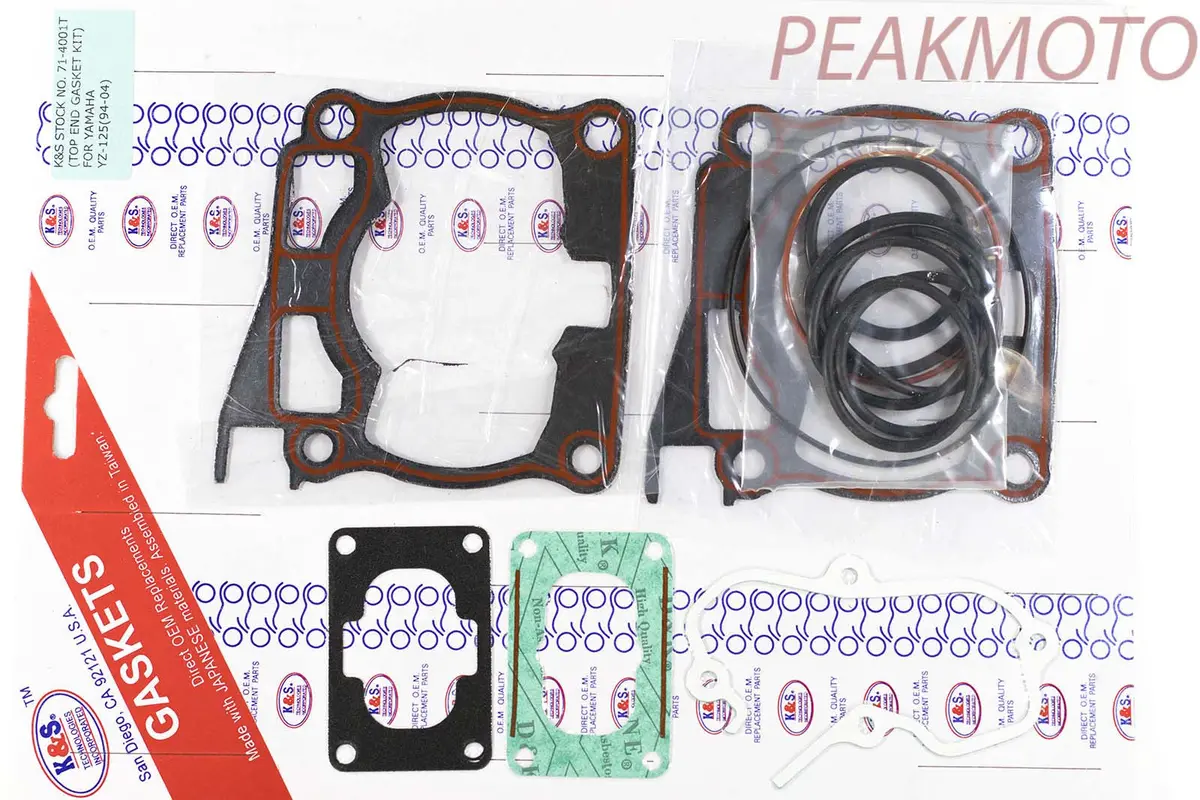 K&S Off-Road Top End Gasket Yz-125 (94-02)  | 71-4001T 1