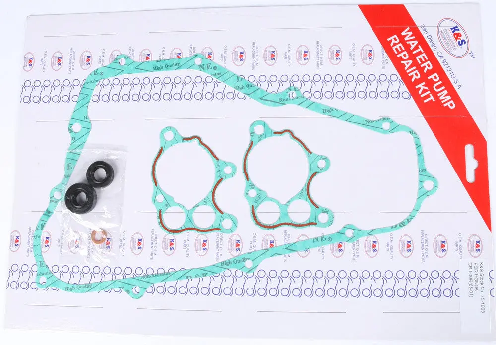 K&S Water Pump Repair Kit Honda Cr-500R  | 75-1003 1
