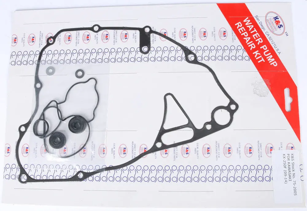 K&S Water Pump Repair Kit Kawasaki Kx-250F  | 75-2005 1