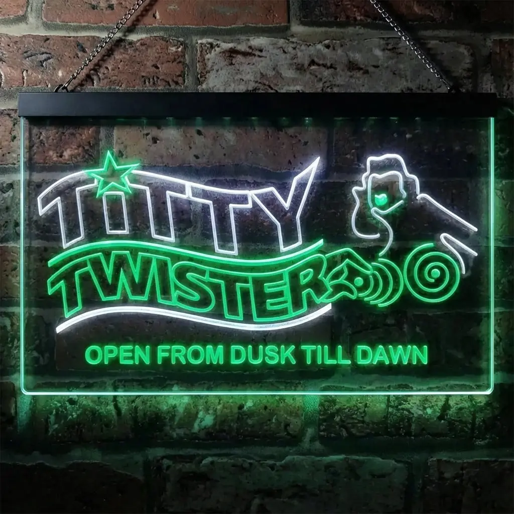Titty Twister From Dusk Till Dawn Neon Led Sign 3
