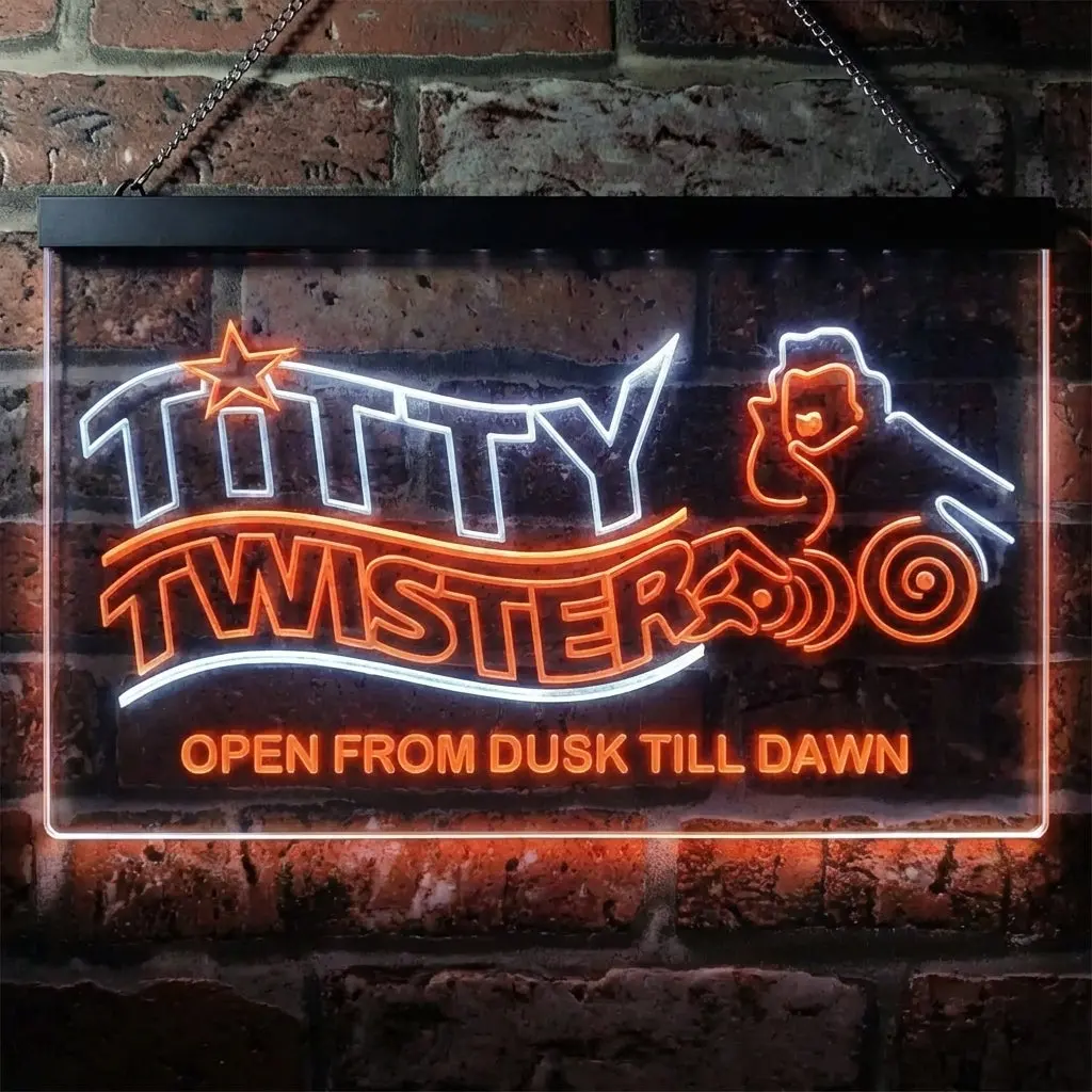 Titty Twister From Dusk Till Dawn Neon Led Sign 6