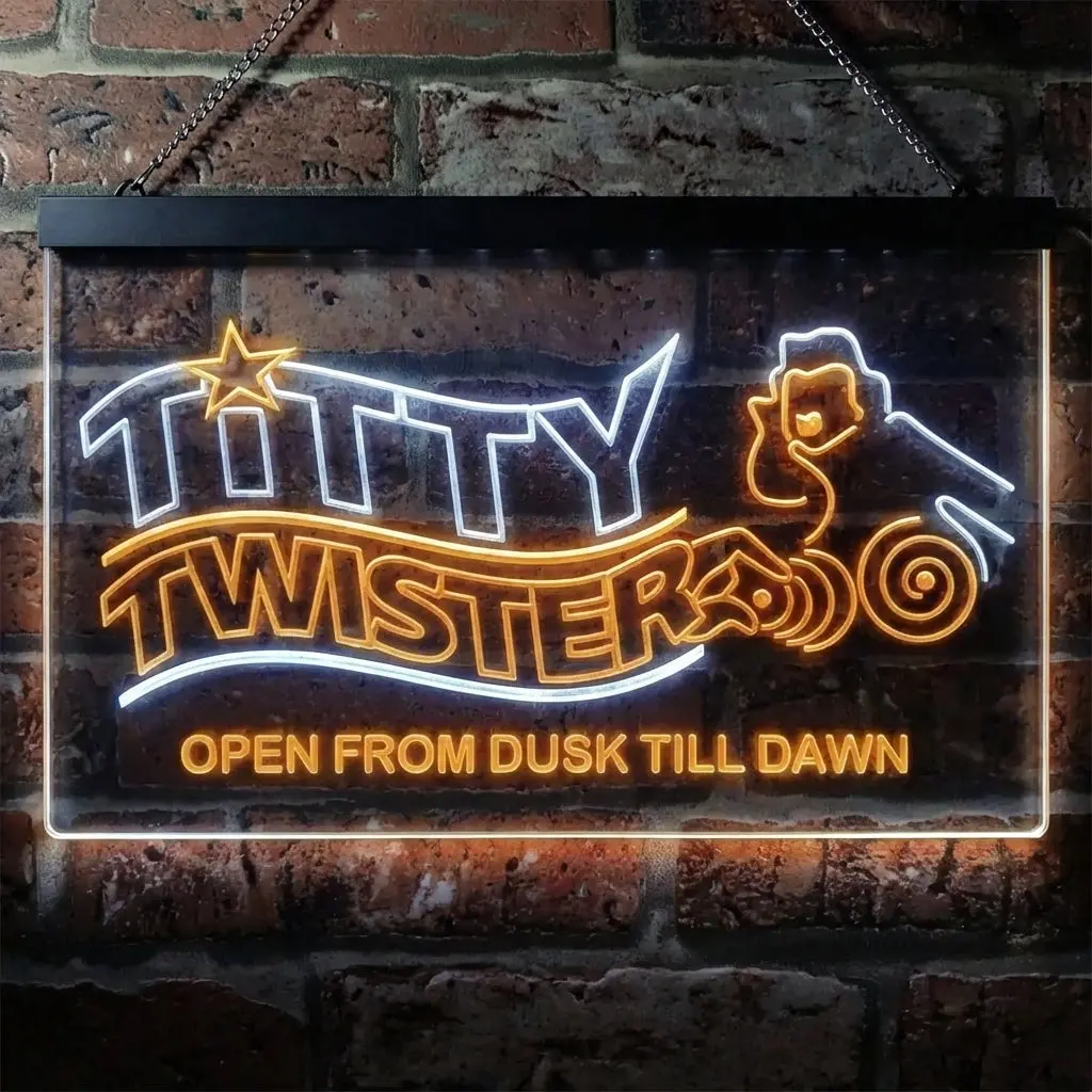 Titty Twister From Dusk Till Dawn Neon Led Sign 4