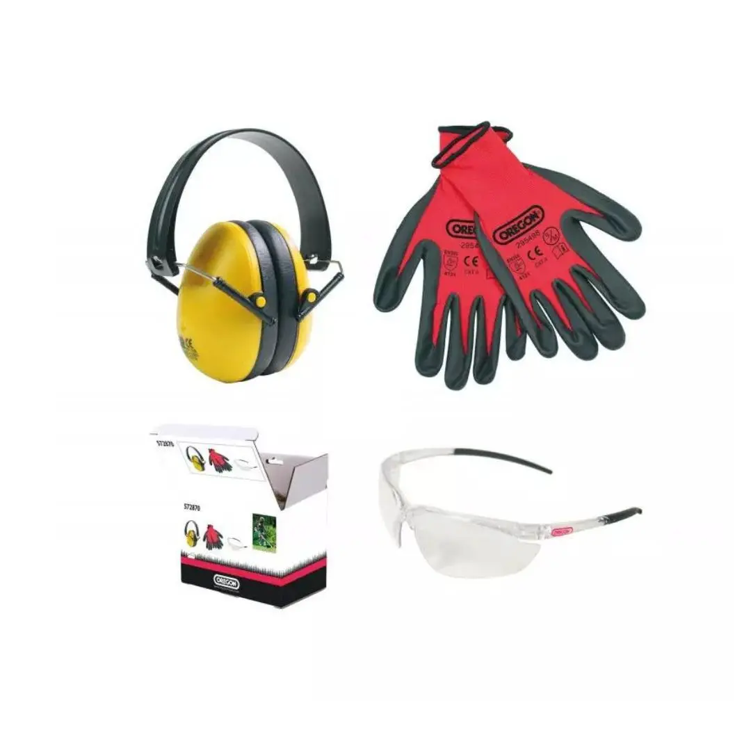 Oregon Safety Kit - Gloves, Earmuffs & Glasses #572870 1