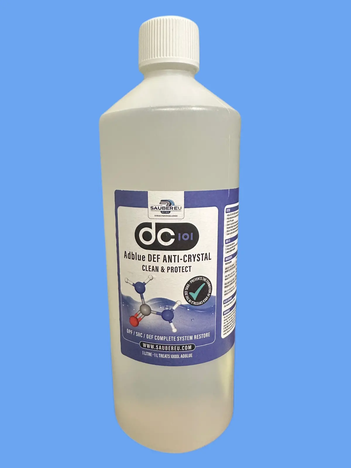 Dc101 Def Anti-Crystal Cleaner & Protectant 1 Liter Bottle 1
