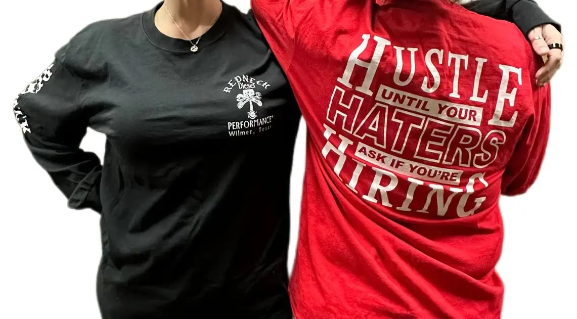 "Hustle Until Your Haters Ask If Your Hiring" Long Sleeve 3