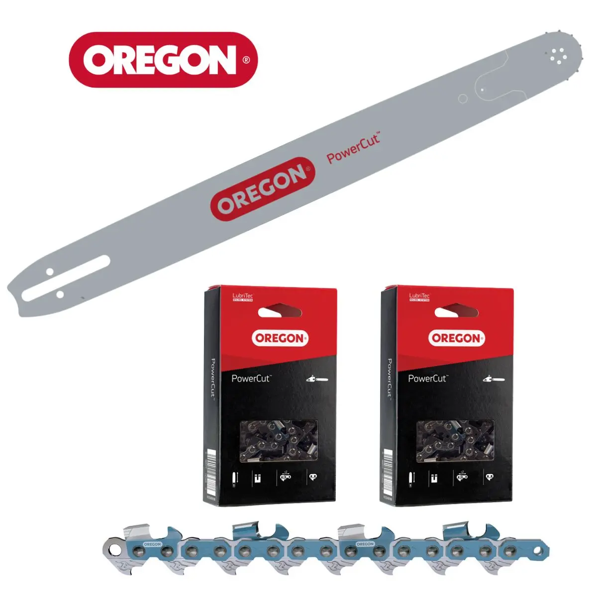 Oregon® Powercut™ Bar + 2 Chain Combo Fits Stihl® 1