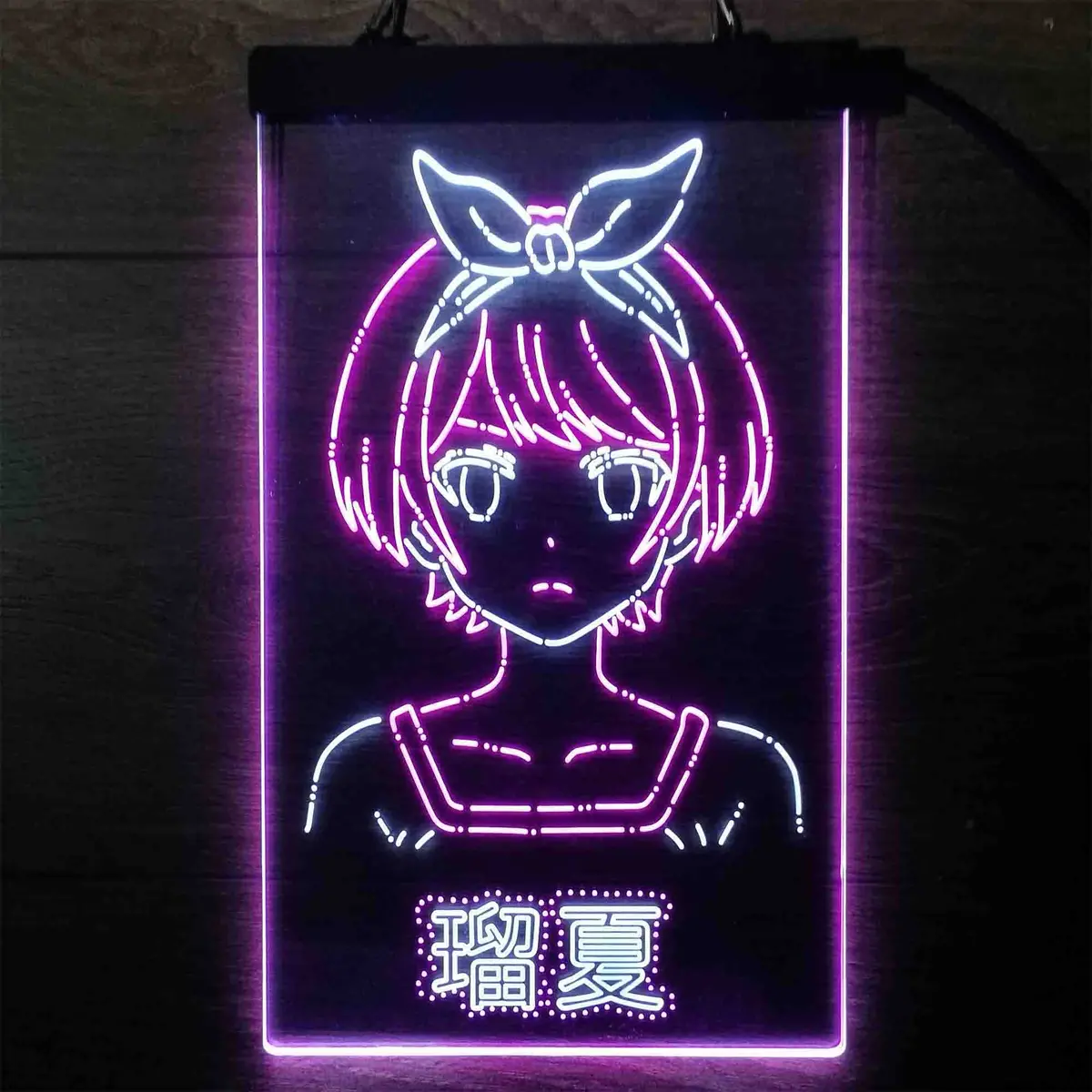 Sarashina Ruka Anime Girl Neon Led Sign 1