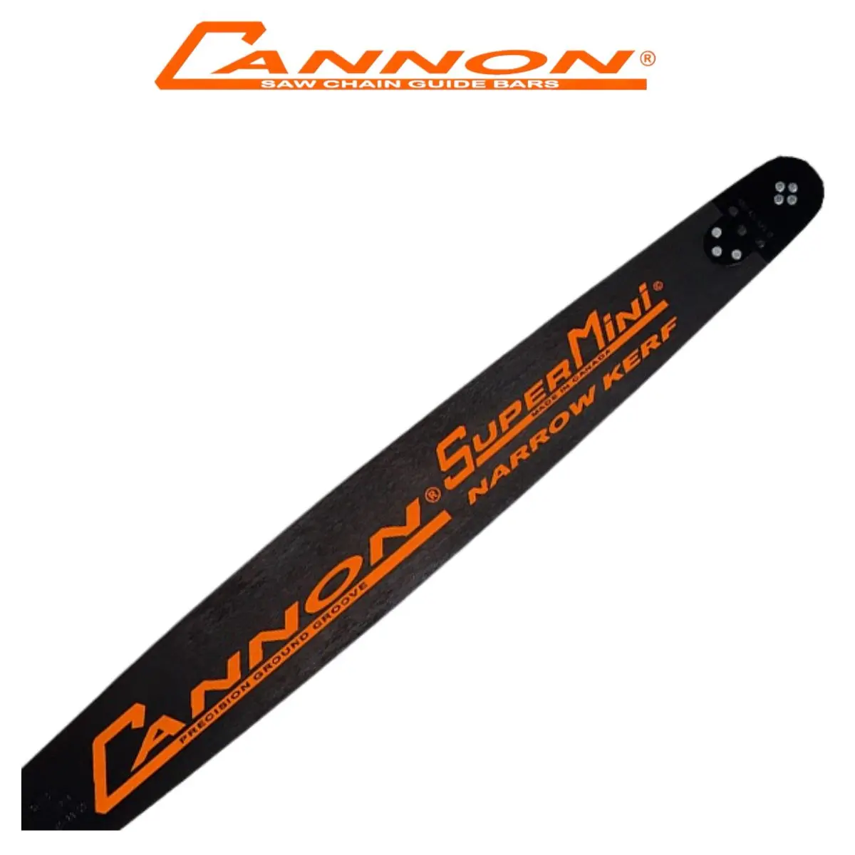 Cannon Supermini Chainsaw Bar - Narrow Kerf .050 1