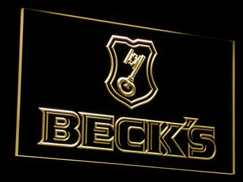 Beck's Beer Bar Pub Club Led Neon Sign 1