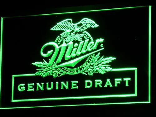 Miller Genuine Draft Led Neon Sign 3
