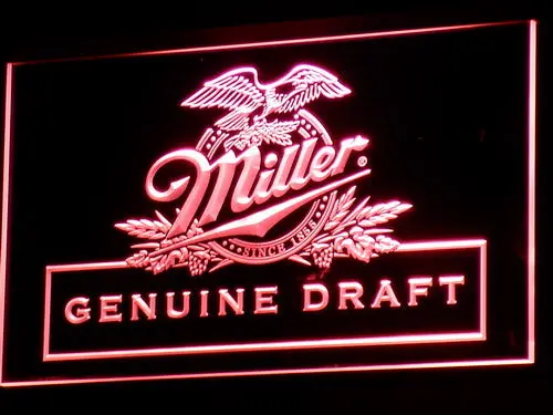Miller Genuine Draft Led Neon Sign 1