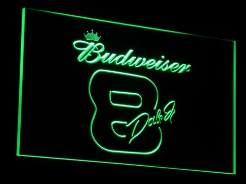 Budweiser 8 Dale Jr. Led Neon Sign 1
