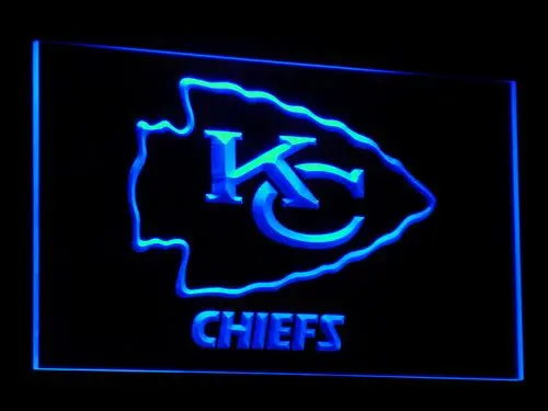 Official Kansas City Chiefs Neon Wall Art - Image 4