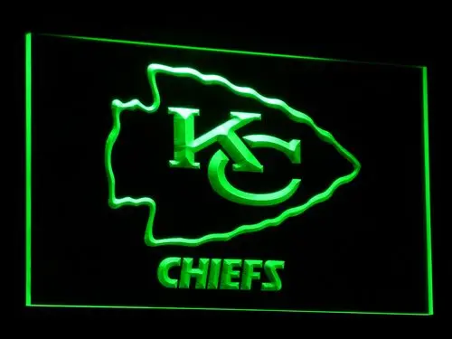 Kansas City Chiefs Led Neon Sign 7