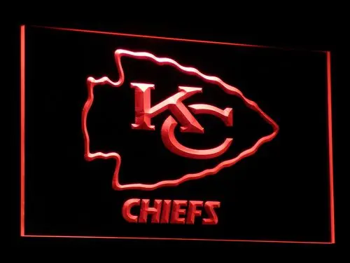 Kansas City Chiefs Led Neon Sign 1
