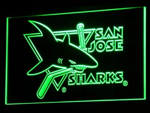 San Jose Sharks Led Neon Sign 3