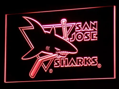 San Jose Sharks Led Neon Sign 2