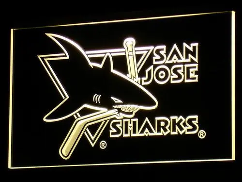 San Jose Sharks Led Neon Sign 1
