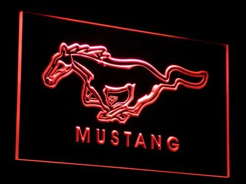 Mustang Ford Led Neon Sign 4
