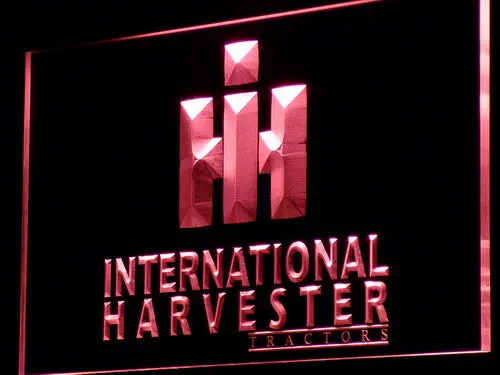 International Harvester Tractors Led Neon Sign 1
