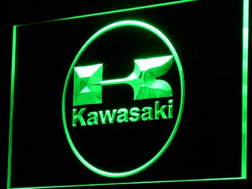 Kawasaki Racing Motorcylc Led Neon Sign 3