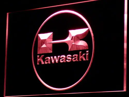 Kawasaki Racing Motorcylc Led Neon Sign 2