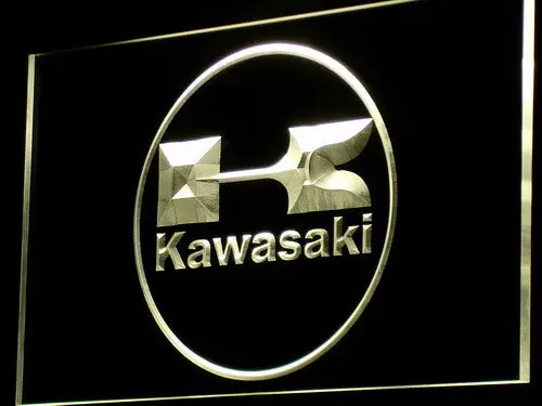 Kawasaki Racing Motorcylc Led Neon Sign 4