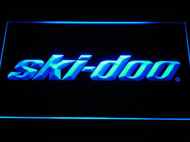 Skidoo Snowmobiles Led Neon Sign 1