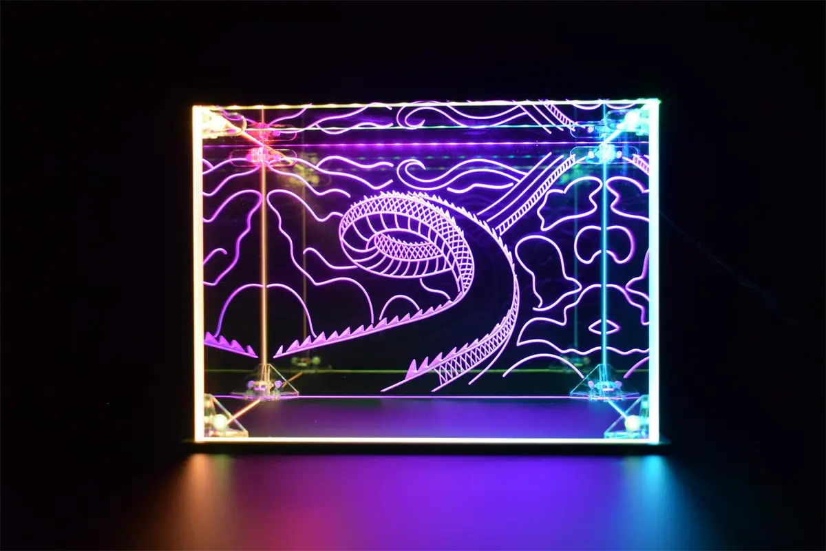 Dragon Ball Z Led Display Case For Action Figures 1