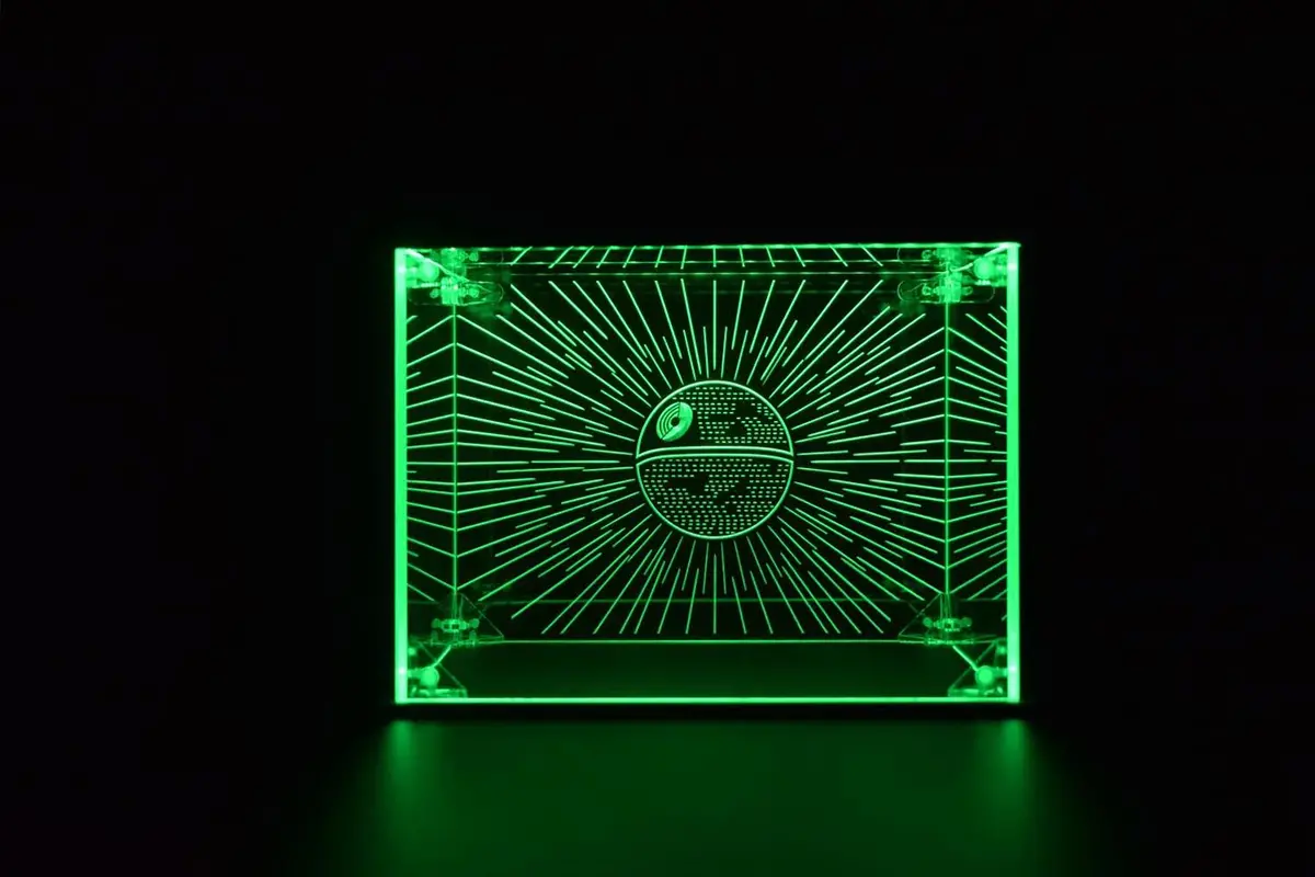 Death Star Theme Led Display Case For Star Wars Executor Super Star Destroyer 1