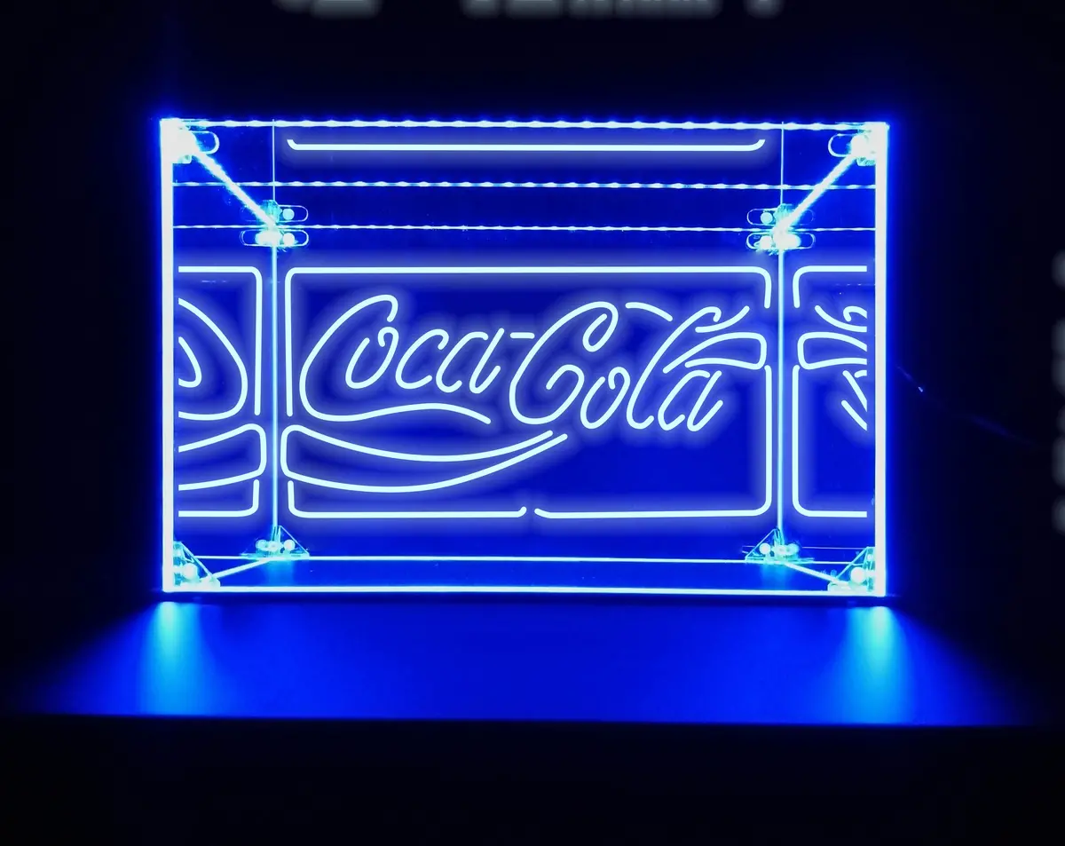 Led Display Case For Coca Cola Bar Liquor Bottles 1