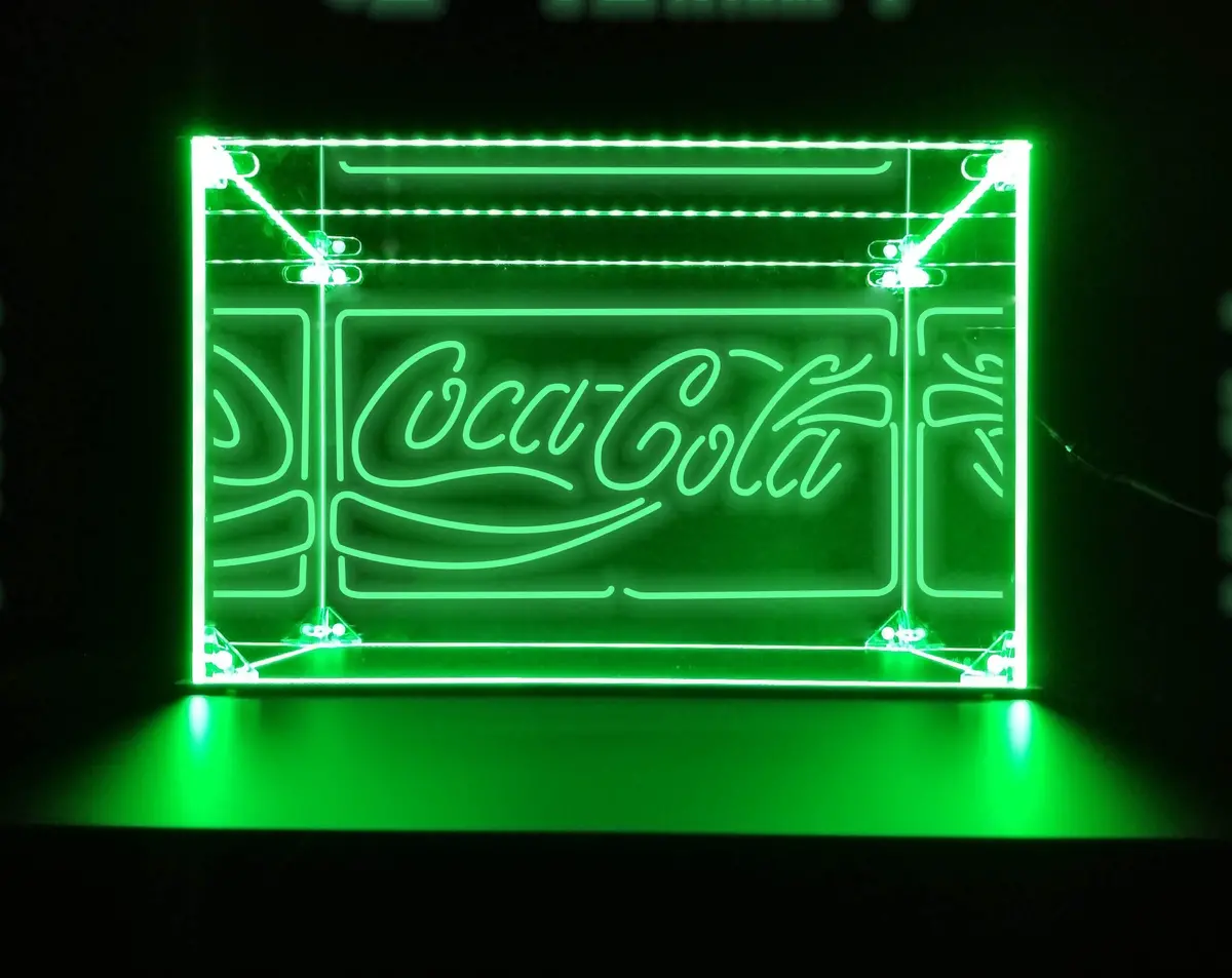 Led Display Case For Coca Cola Bar Liquor Bottles 2