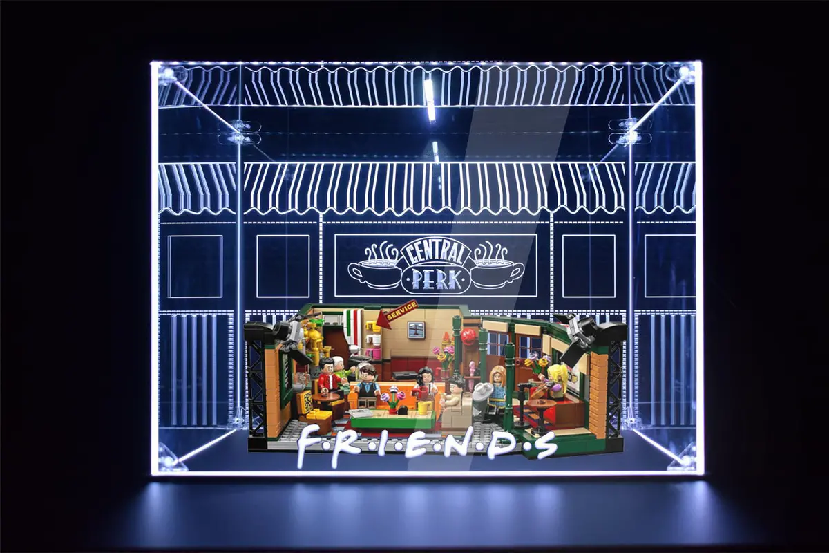 Led Display Case For Lego Ideas Friends Central Perk 21319 1